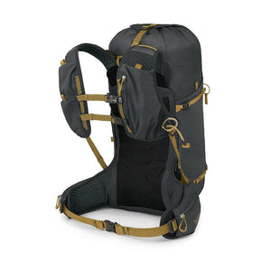 Osprey Talon Velocity 30 Dark Charcoal S-M snelle donkergrijze heren wandelrugzak van 30 liter met ademend rugpand
