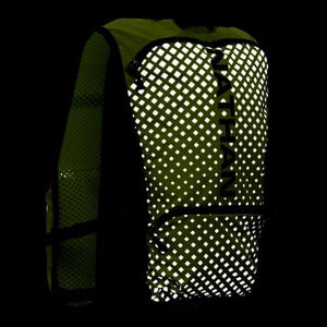 Hypernight hydratatie vest Quickstart 2.0 4L Hi-Viz Yellow Geoprint - Outdoor Food