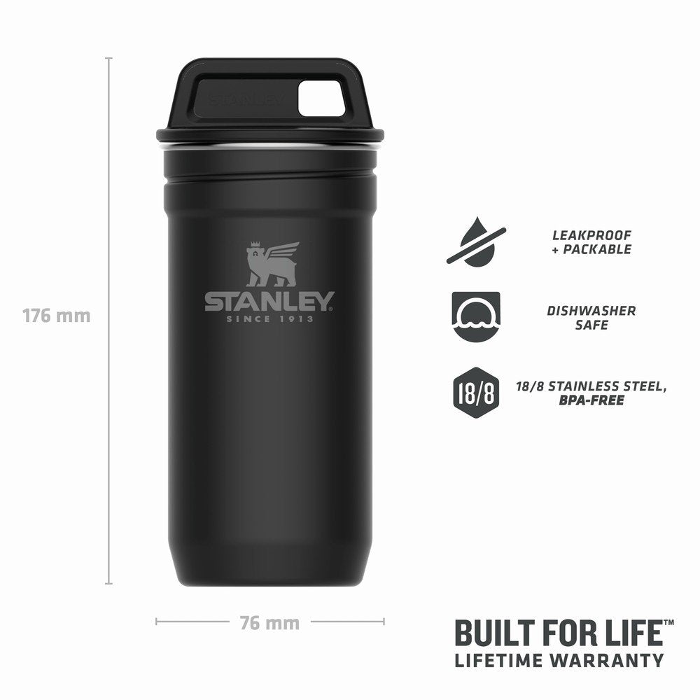 Stanley Shot Glass Set Mat Zwart - Outdoor Food