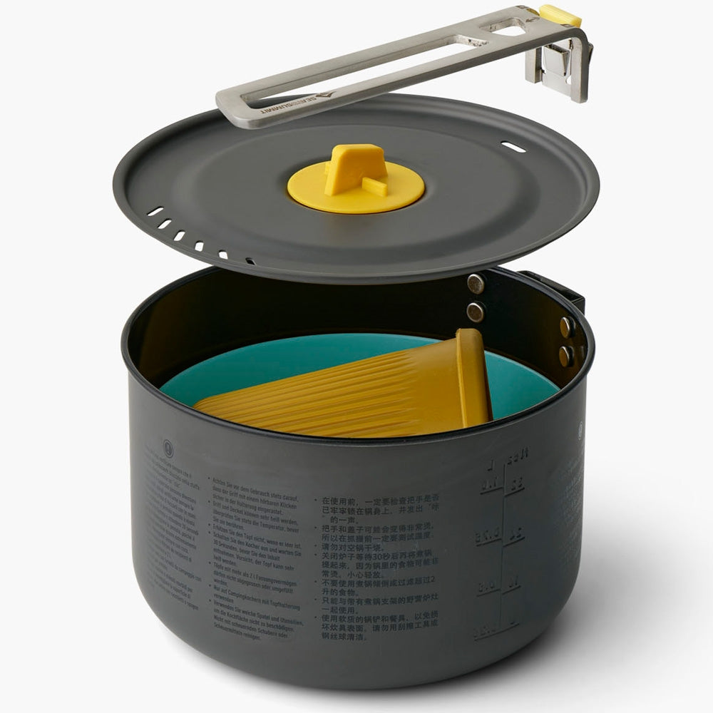 Sea to Summit | Frontier | One Pot Cook Set | 2L pan | 3 Piece
