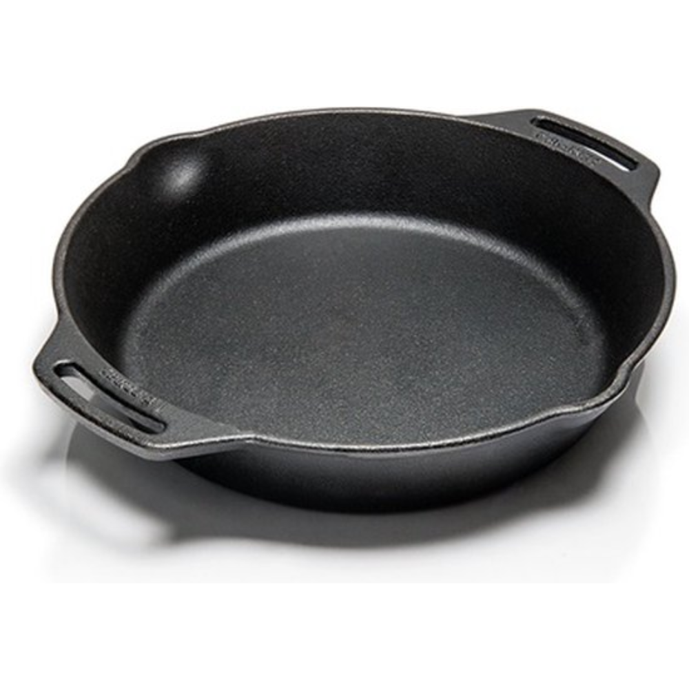 Petromax FP15H gietijzeren skillet koekenpan met een diameter van 15 centimeter en twee handgrepen aan de zijkanten