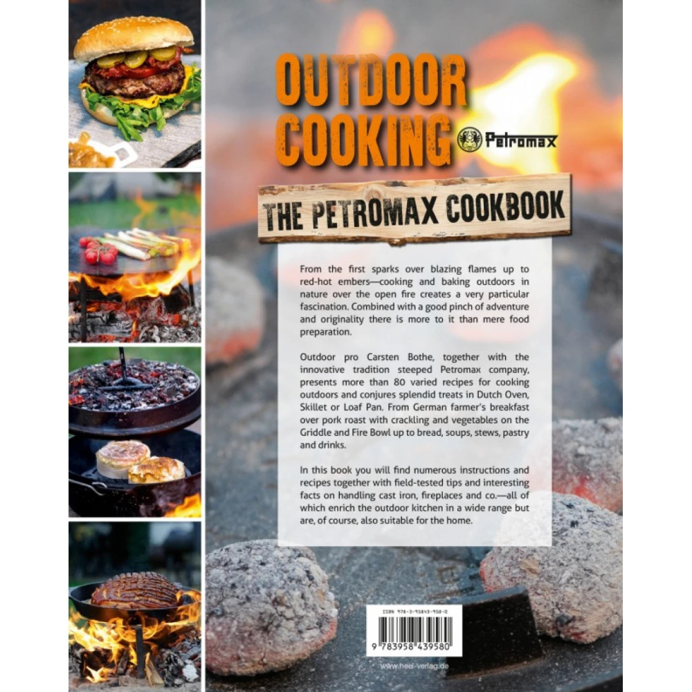 Petromax Open Vuur Kookboek met inspiratie, recepten en technieken voor buiten koken op open vuur en gietijzeren pannen