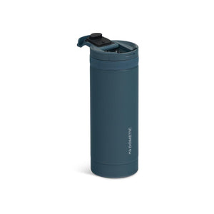 Dometic Tumbler 500ml donkergroene beker met ingezoomde open drinkdop