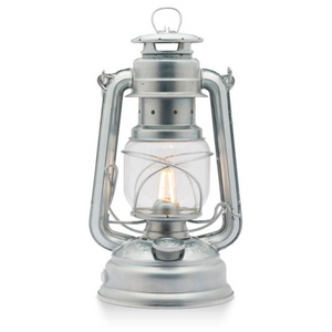 Feuerhand LED Stormlamp Zilver