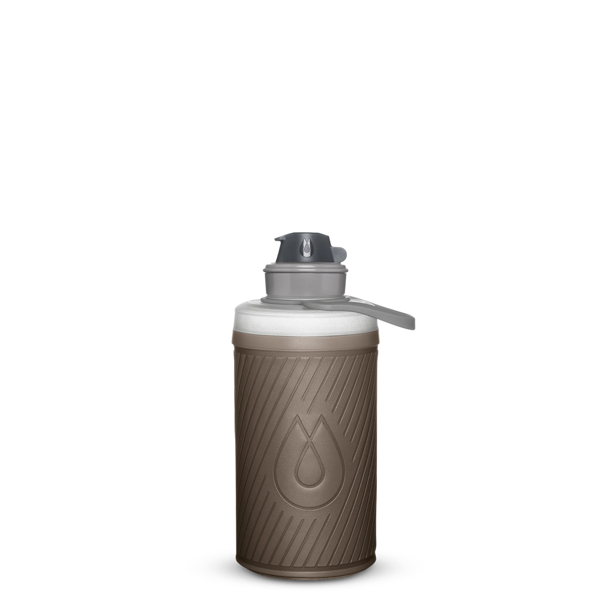 HydraPak • Flux Mammoth Grey • Opvouwbare Waterfles - Outdoor Food