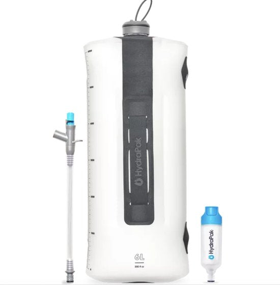 Hydrapak Seeker | 6L | Gravity Filter | Drinkfles | Clear