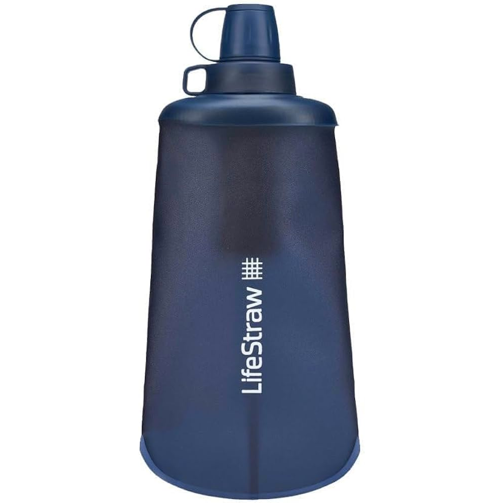 LifeStraw Peak Collapsible Bottle Squeeze Bottle met filter 650ml