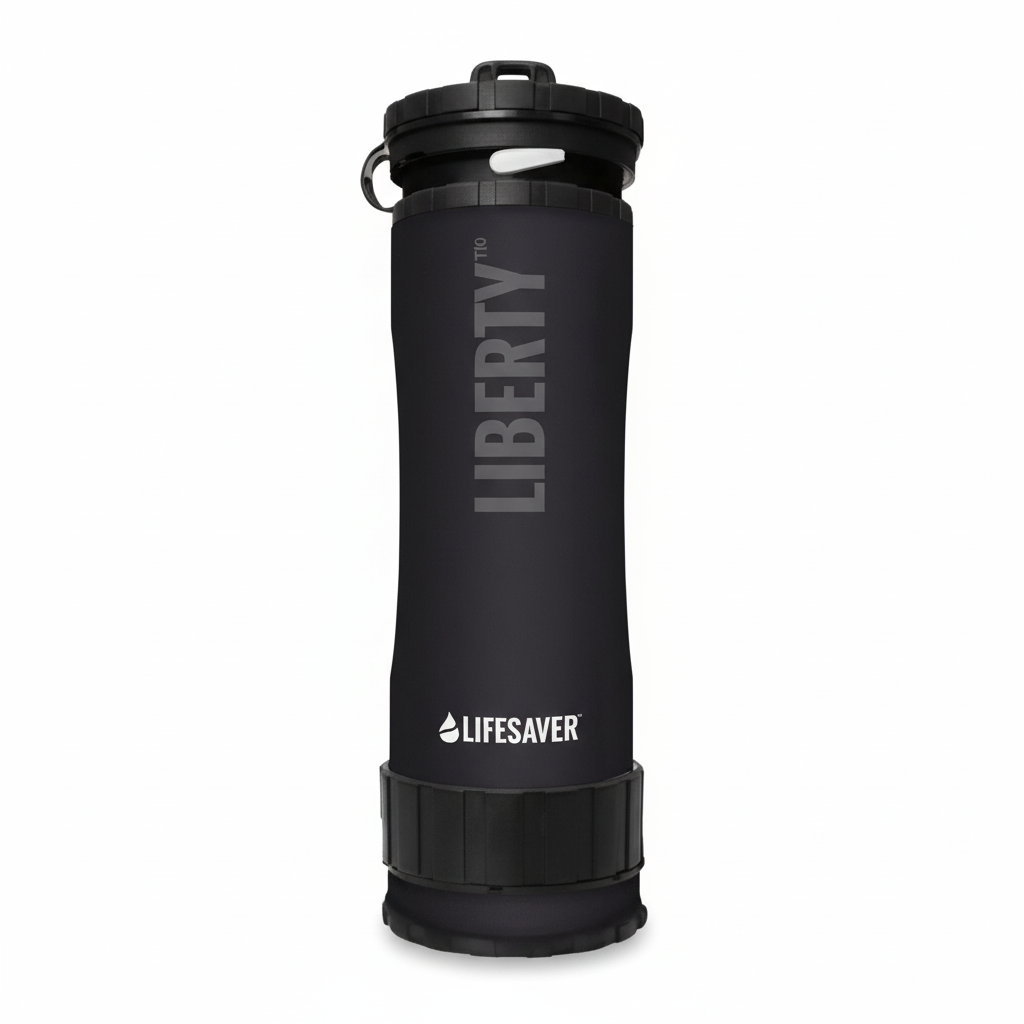LifeSaver Liberty 2000 — Draagbare waterzuiveraar (400 ml) - Outdoor Food