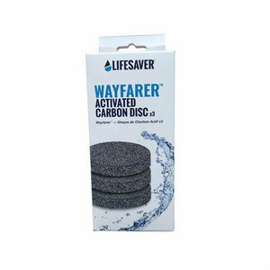 LifeSaver Wayfarer Activated Carbon Pack — Actieve-kool disc (±100 L) - Outdoor Food