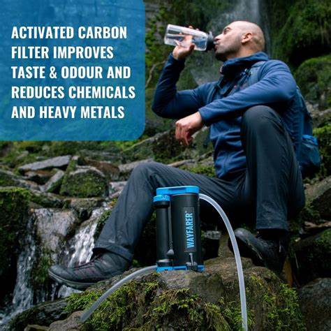LifeSaver Wayfarer Activated Carbon Pack — Actieve-kool disc (±100 L) - Outdoor Food