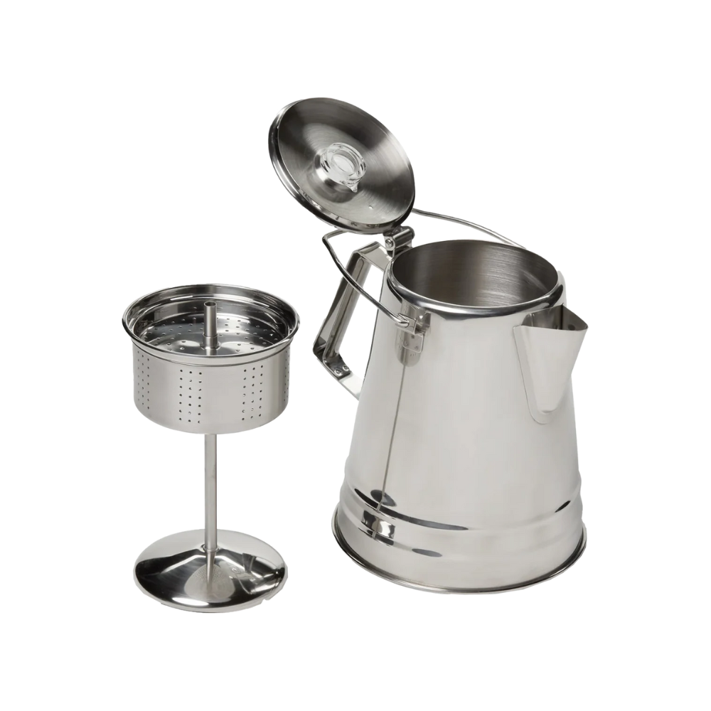 GSI Stainless 14cups Percolator Roestvrij Staal - Outdoor Food