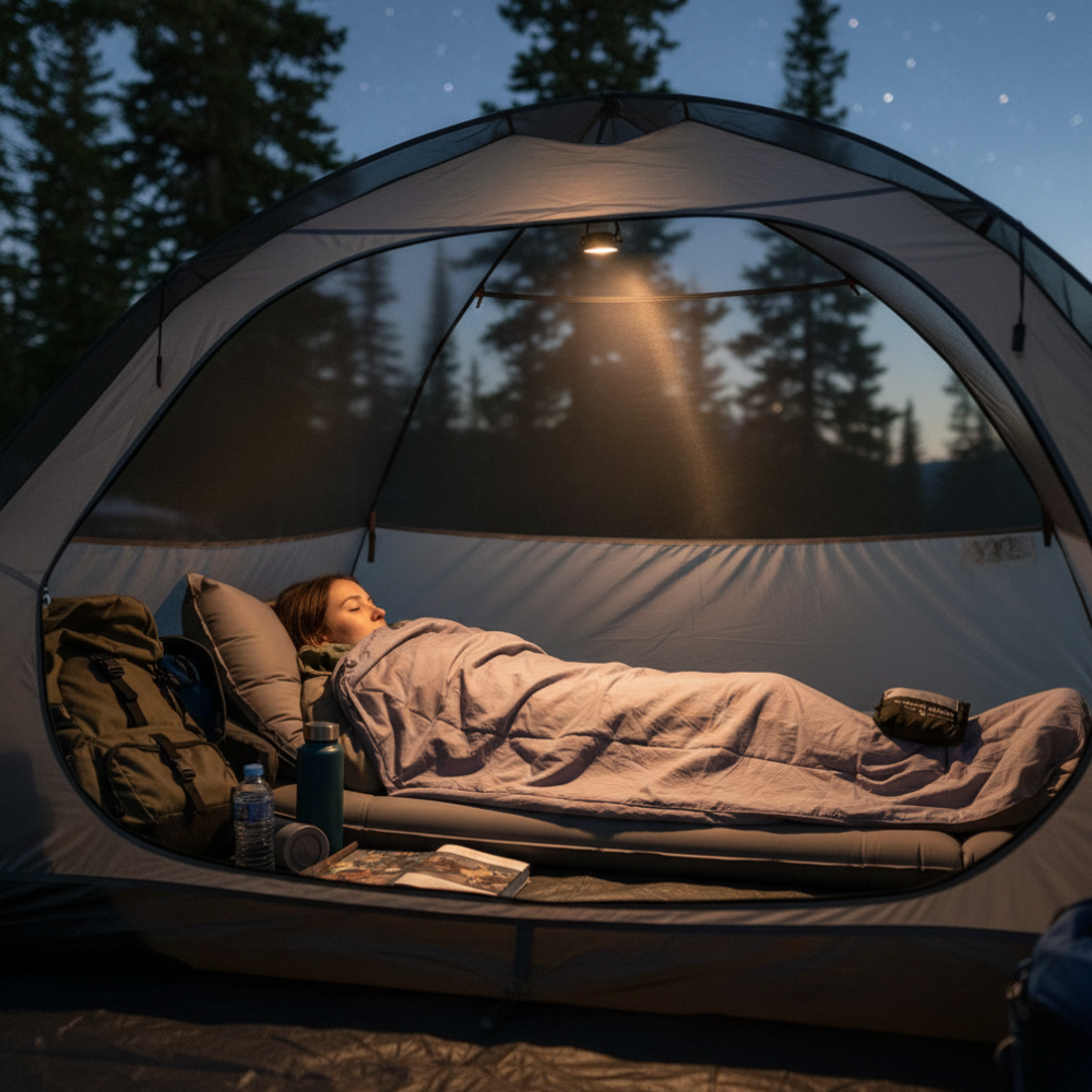Cocoon Travelsheet XL Insectshield Egypt Cotton Grey - Outdoor Food