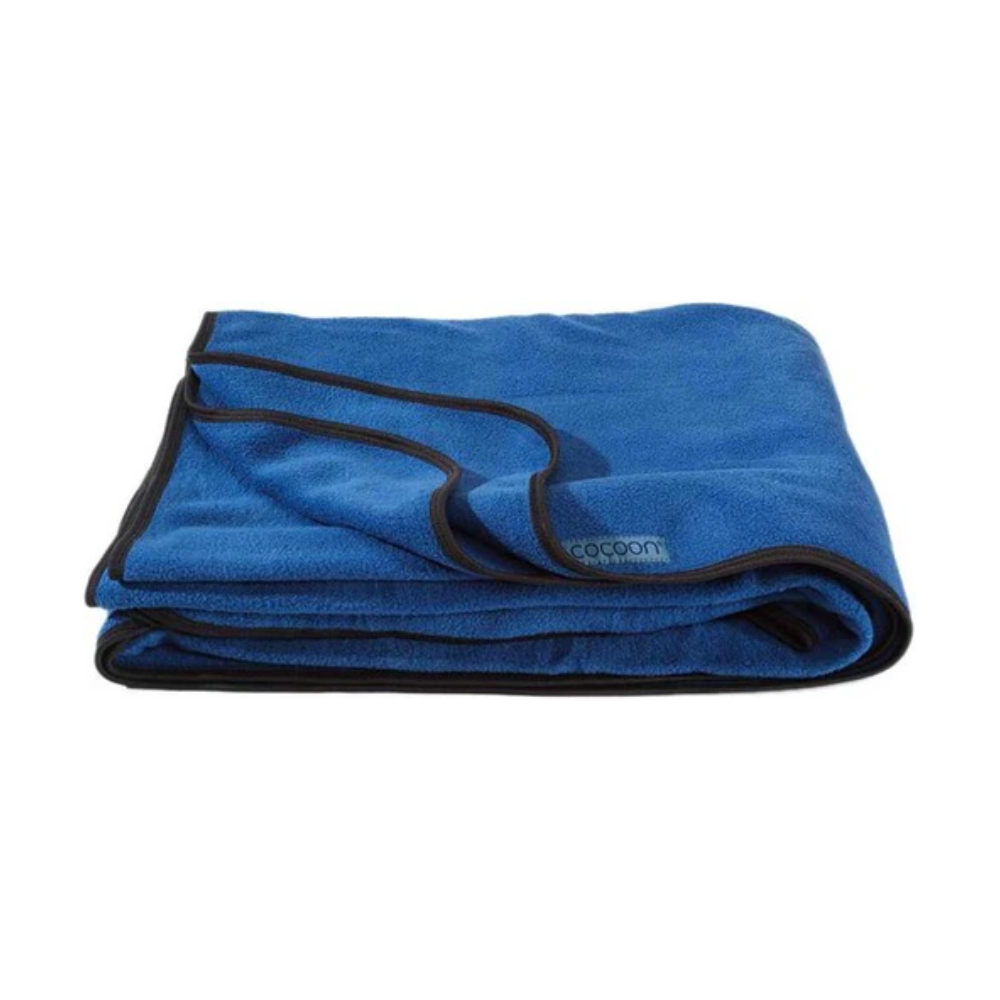 Cocoon Fleece Blanket – Compact en Lichtgewicht Fleece Deken - Blue Pacific - Outdoor Food