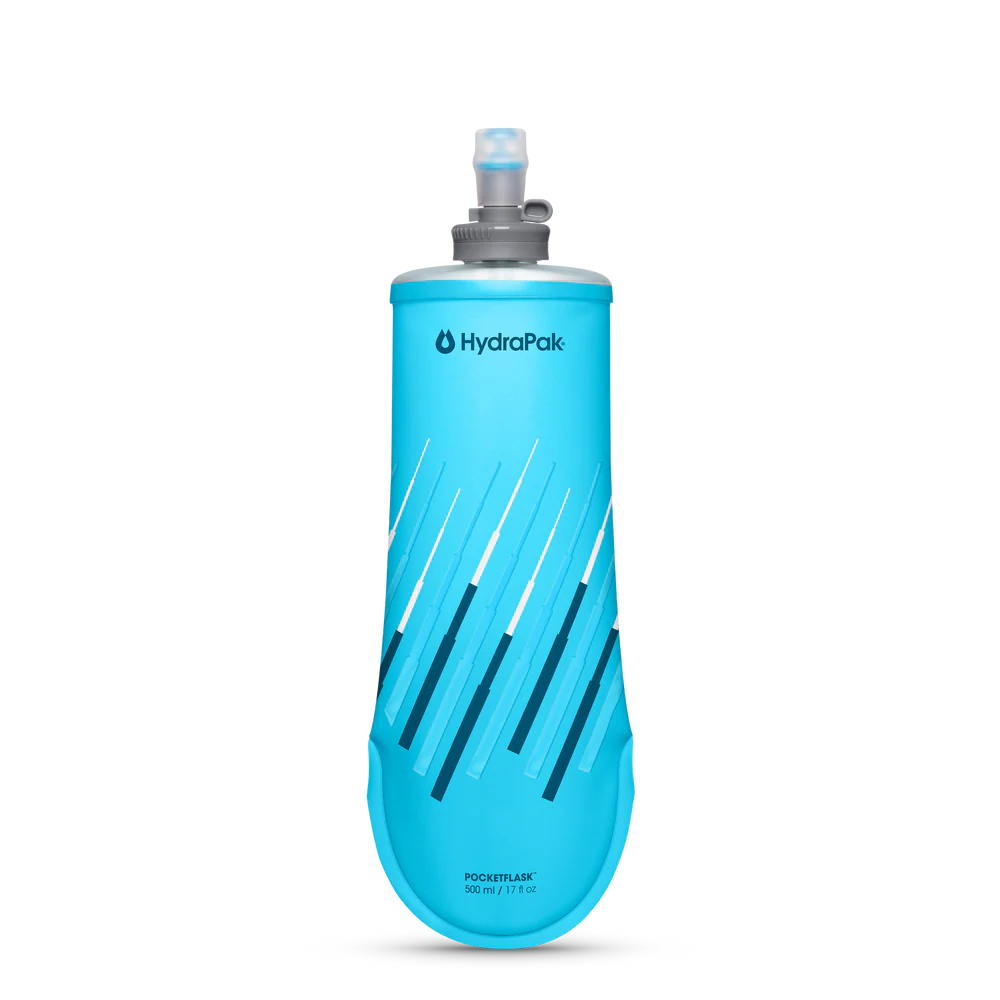 Outdoor Food - Hydrapak • Pocketflask 500ml • Platte hardloopdrinkfles