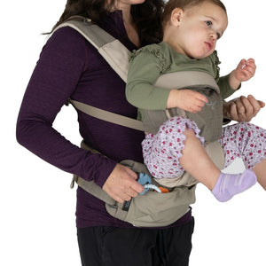 Osprey Poco Soft Child Carrier LT Tan Concrete - Outdoor Food