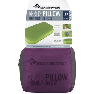Sea to Summit | Aeros Premium Deluxe Hoofdkussen | Magenta verpakking