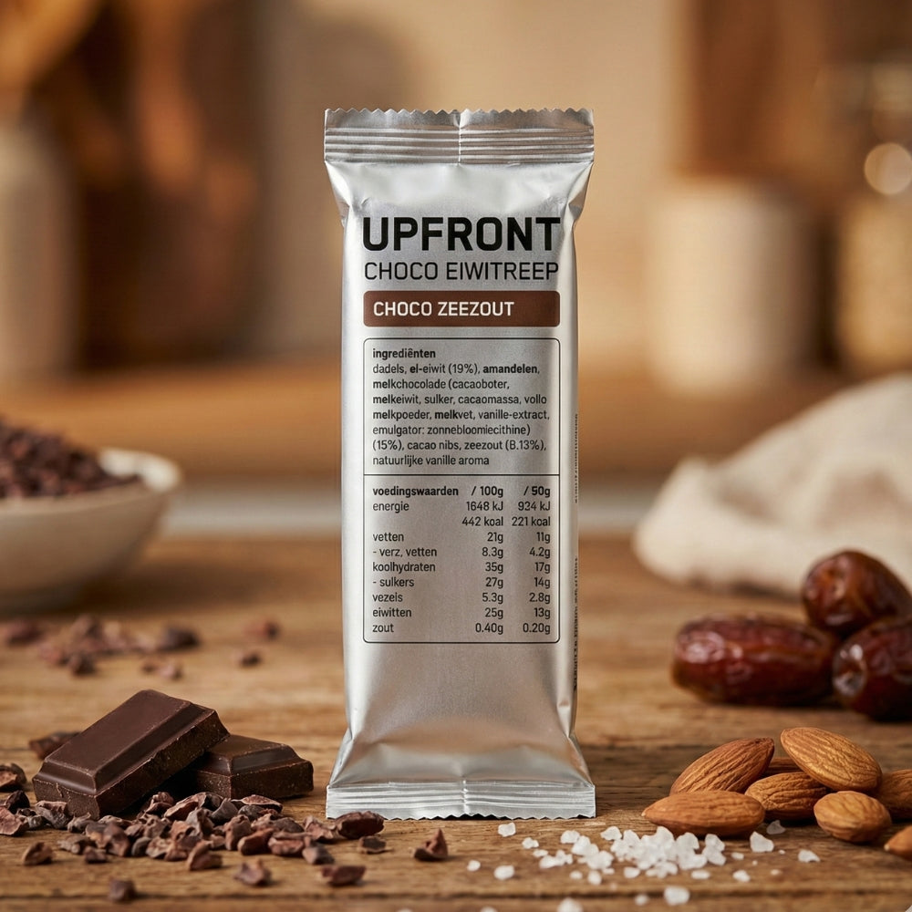 Upfront Choco Eiwitreep - Outdoor Food