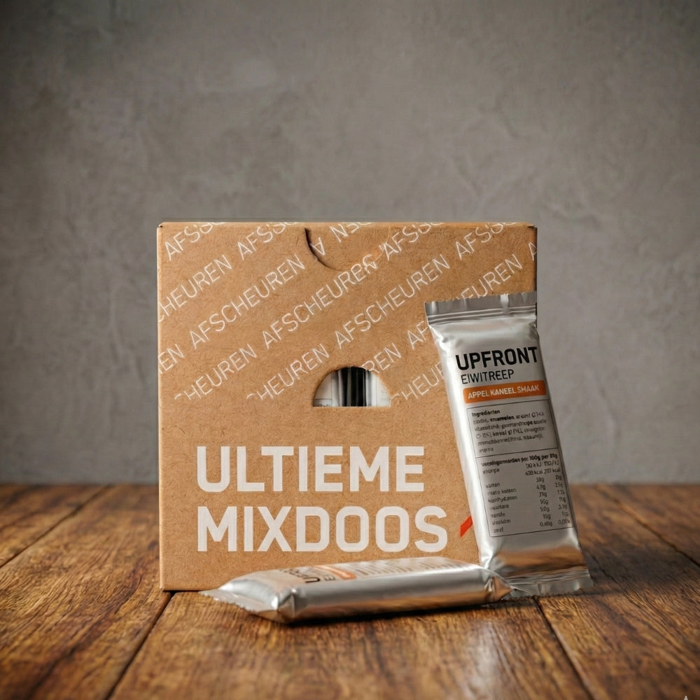 Upfront • Ultieme Mixdoos • Gevarieerde eiwitrepen voor elke dag - Outdoor Food