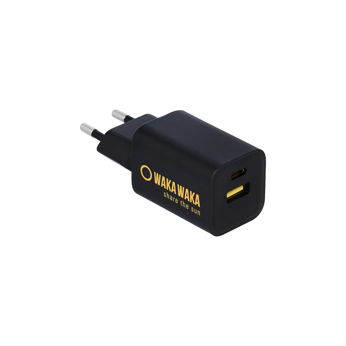 WakaWaka Compact Charger 65W lichtgewicht snellader met USB-poorten voor het snel opladen van mobiele apparaten