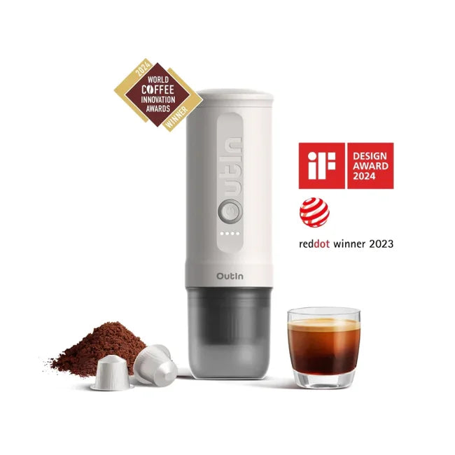 Outin Nano – Draagbare espressomachine - Outdoor Food