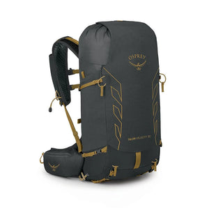 Osprey Talon Velocity 30 Dark Charcoal S-M snelle donkergrijze heren wandelrugzak van 30 liter met ademend rugpand