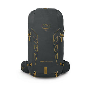Osprey Talon Velocity 30 Dark Charcoal S-M snelle donkergrijze heren wandelrugzak van 30 liter met ademend rugpand