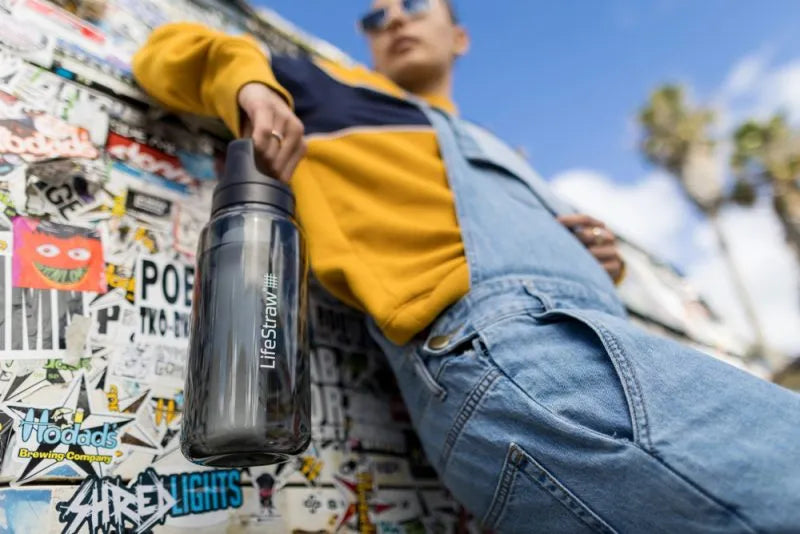 Lifestraw GO 2.0 Kunststof Waterfles 1L - Outdoor Food