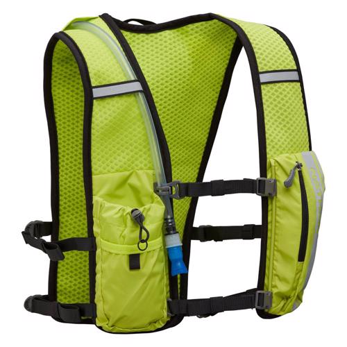 Hypernight hydratatie vest Quickstart 2.0 4L Hi-Viz Yellow Geoprint - Outdoor Food