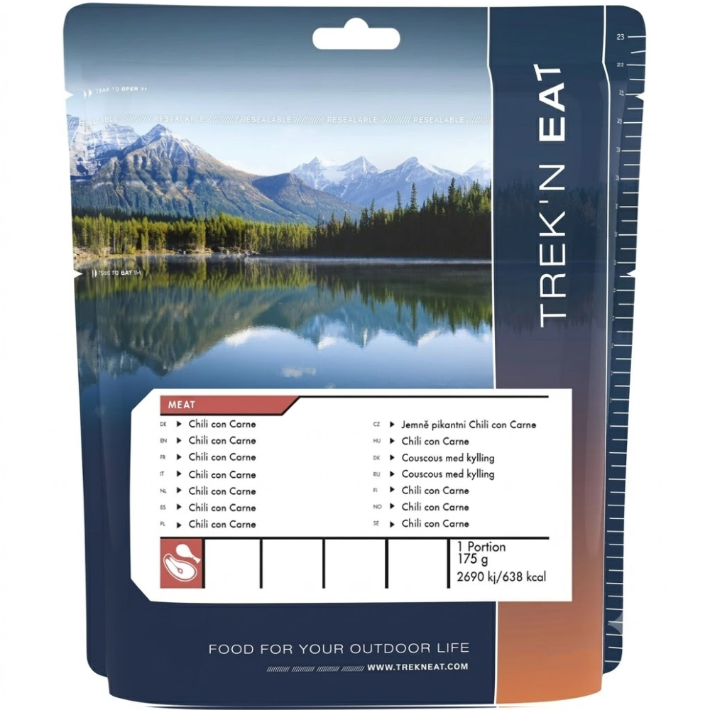 Trek'n Eat Chili con Carne • Outdoor maaltijd