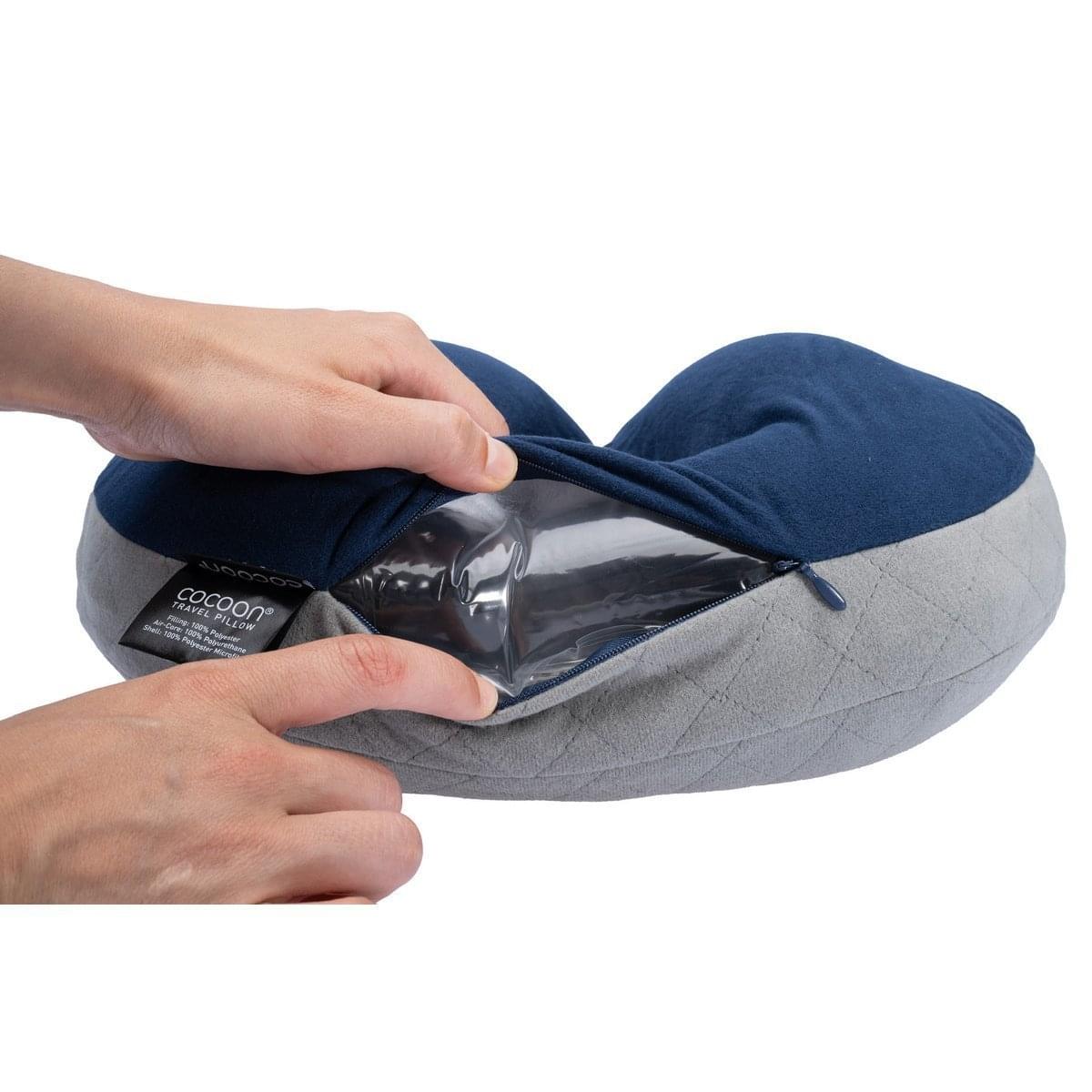Cocoon Ultralight Air-Core Neksteun – Opblaasbaar Reiskussen - Outdoor Food