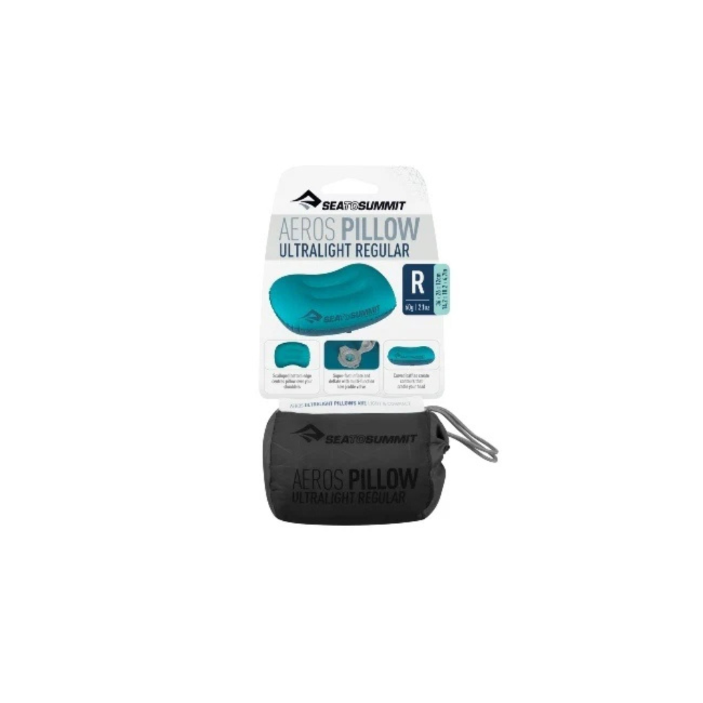 Aeros Ultralight Pillow - Regular Grey