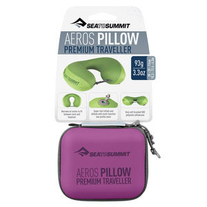 Aeros Premium Traveller Pillow - Magenta