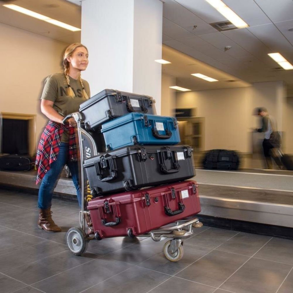 Peli - Peli ATX TRVL Hard-Sided Luggage Indigo • Stevige koffer