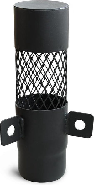 Petromax Loki2 tentkachel set met inklapbare poten, kachelpijp en glazen ruitje voor het verwarmen en koken in outdoor tenten.