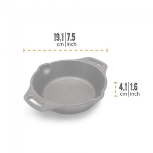 Petromax FP15H gietijzeren skillet koekenpan met een diameter van 15 centimeter en twee handgrepen aan de zijkanten