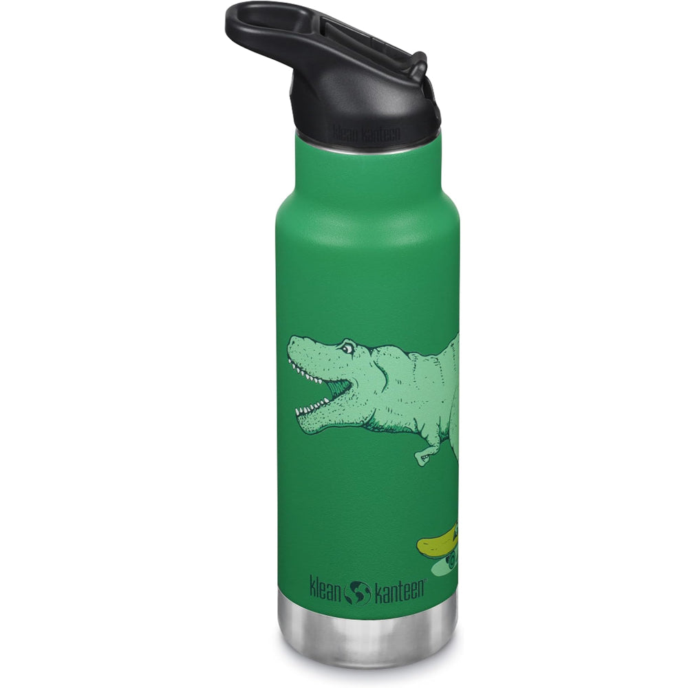 Klean Kanteen • Dino Skate Flasche • Isolierte Kinderflasche