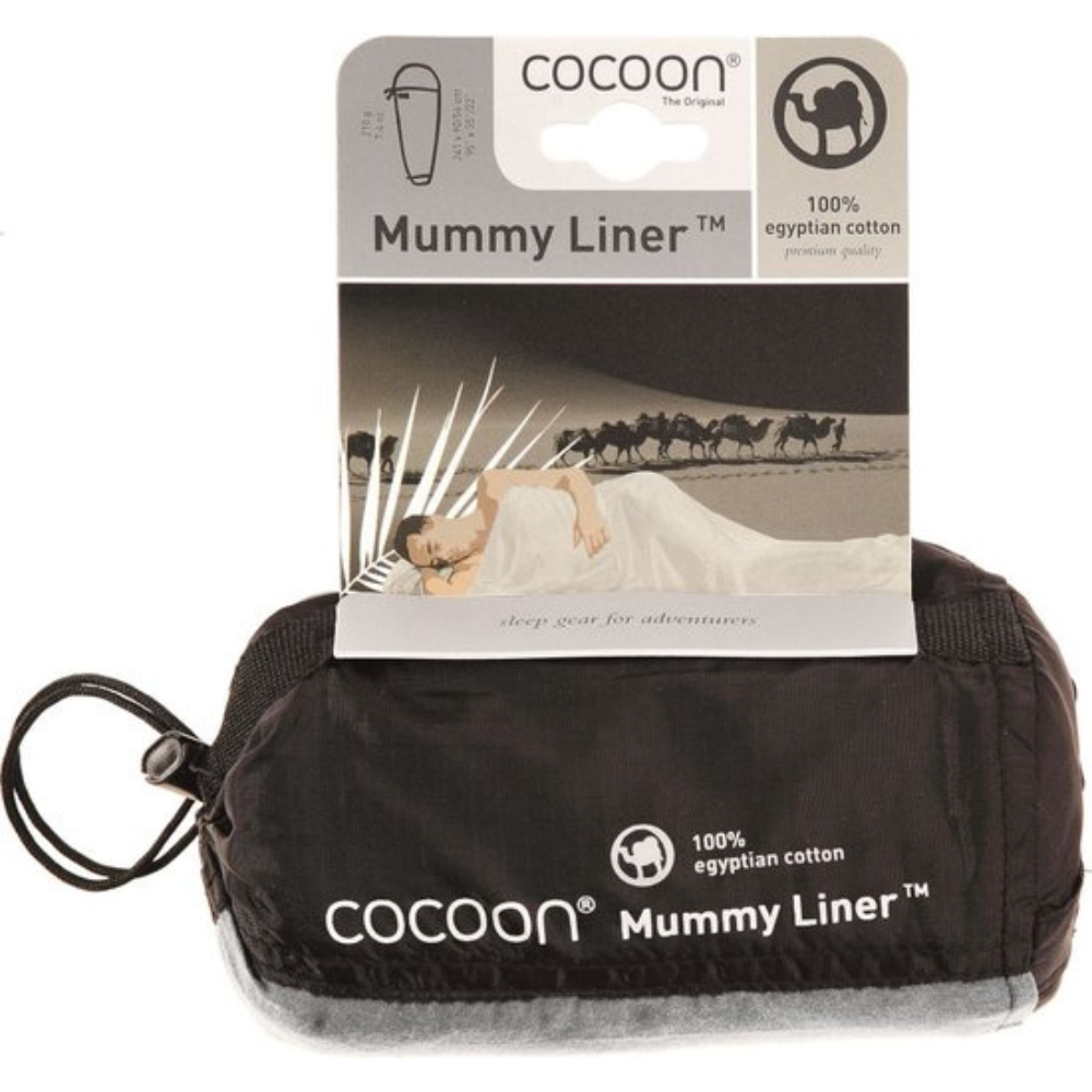 Cocoon Mummy Liner - 100% Egyptisch Katoen - Tuareg - Outdoor Food
