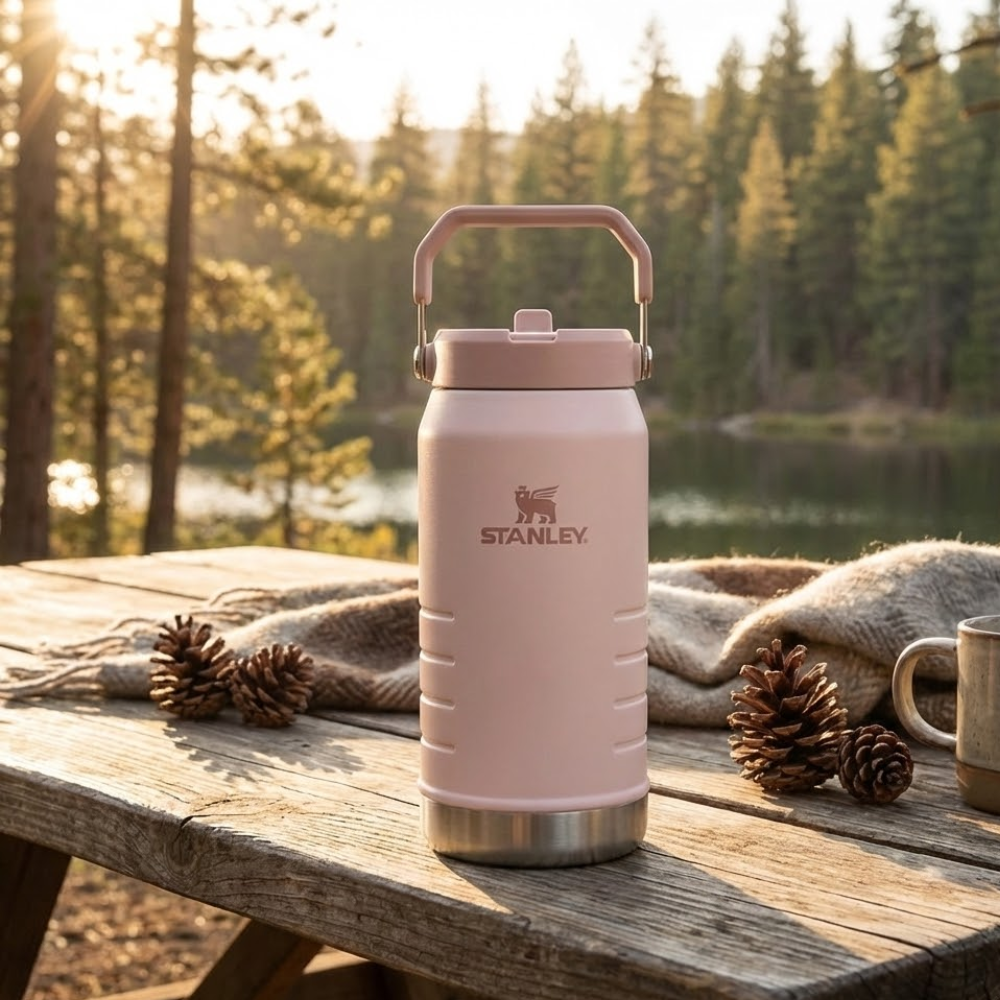 Stanley Iceflow Flip Straw 2.0 Jug 1.9L Rose Quartz