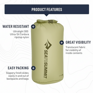 Sea to Summit Ultra-Sil Dry Bag 3L Ultralicht & Waterdicht - Outdoor Food