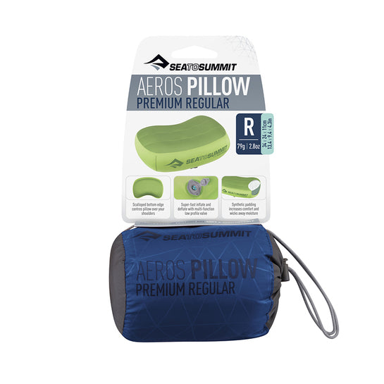 Aeros Premium Pillow - Regular - Dark Blue