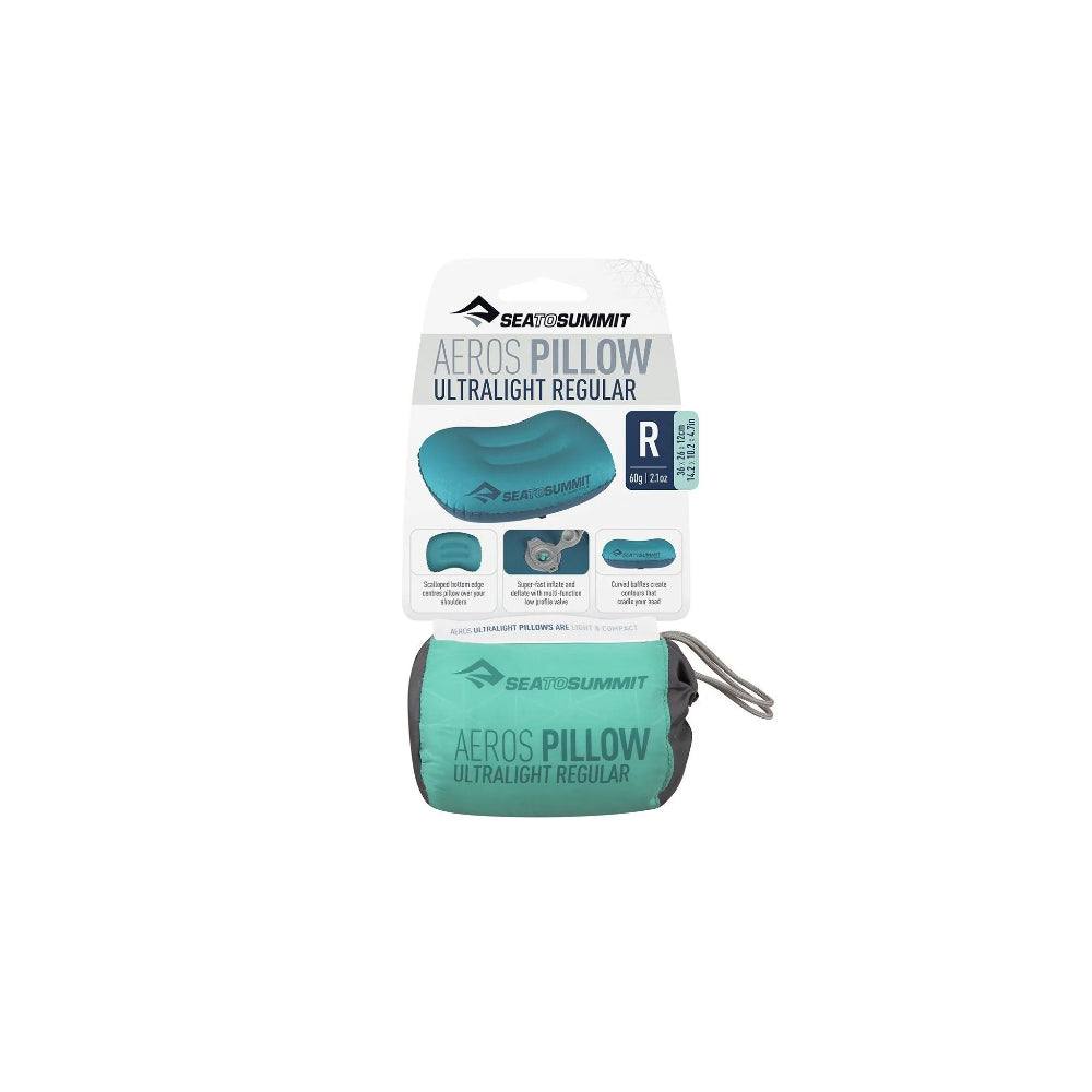 Aeros Ultralight Pillow - Regular - Light Blue