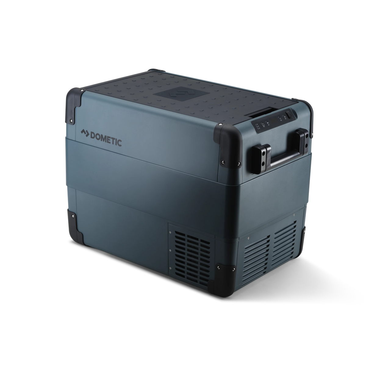 Vooraanzicht van de CFX 2 45L compressor koelbox