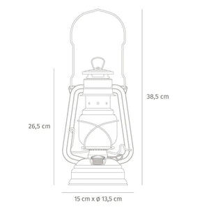 Feuerhand Stormlantaarn Baby Special 276 Matte Black