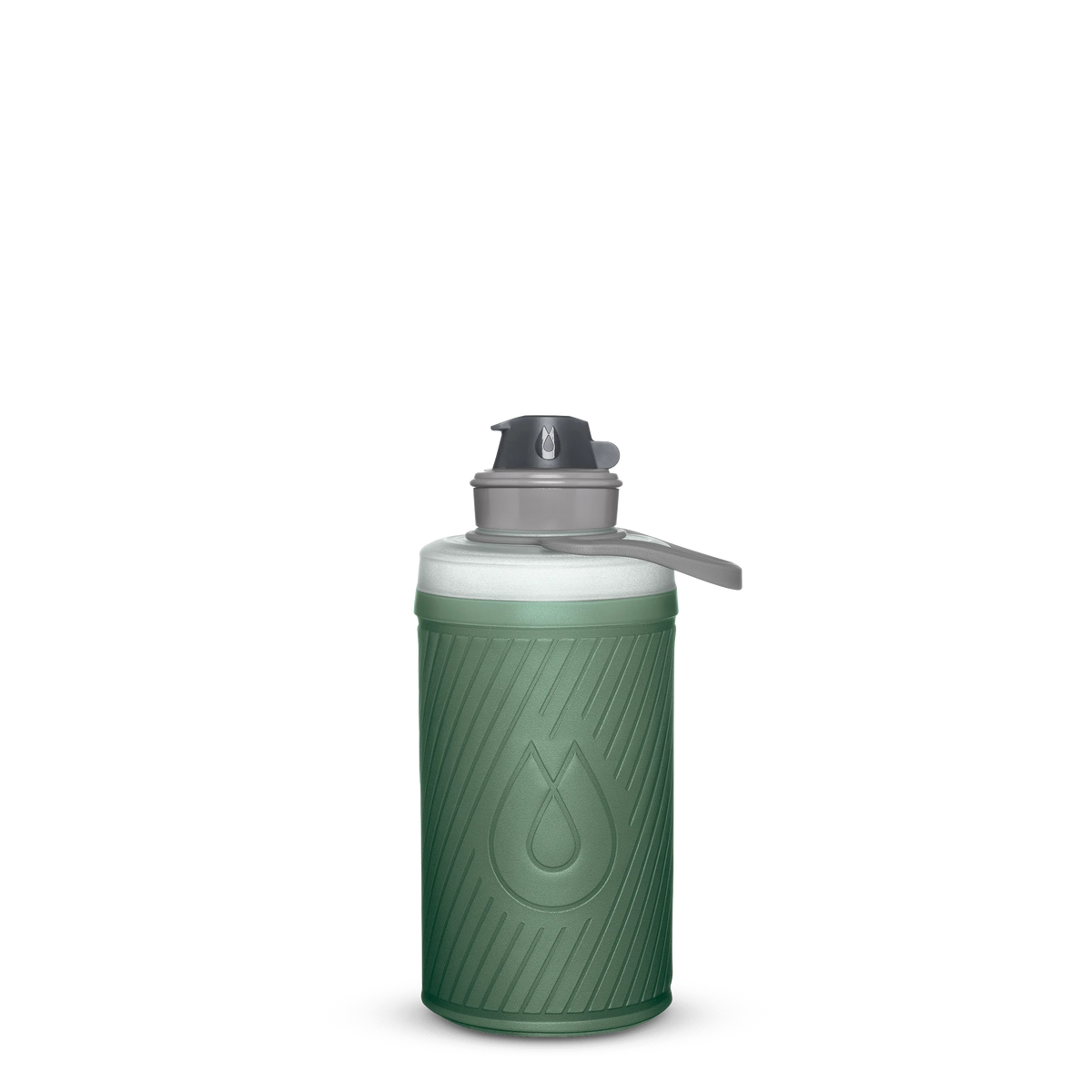 HydraPak • Flux Mammoth Grey • Opvouwbare Waterfles - Outdoor Food