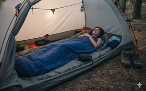 Cocoon Mummy Liner - 100% Egyptisch Katoen - Tuareg - Outdoor Food