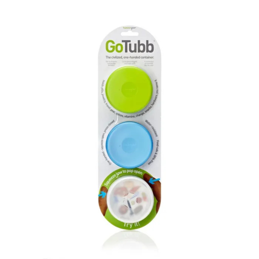 Humangear GoTubb Medium voorraaddoosje 3-pack