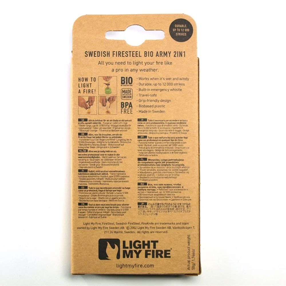 Light My Fire FireSteel Army Cocoshell
