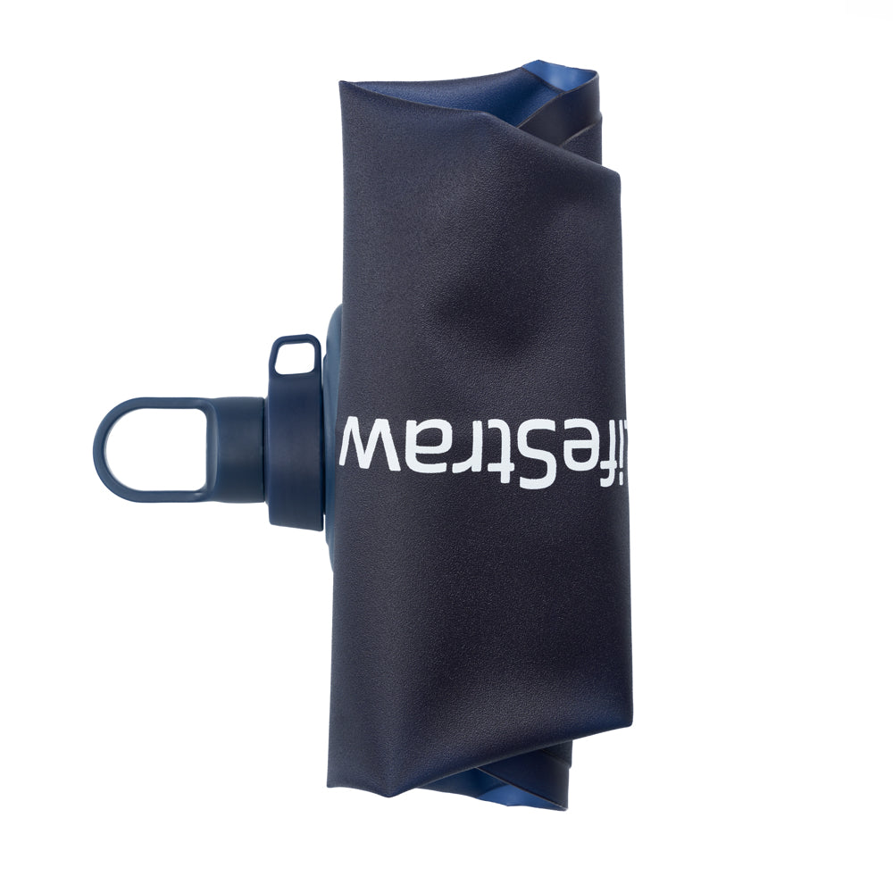 LifeStraw Peak Gravity Water Filter Compact Mountain Blue