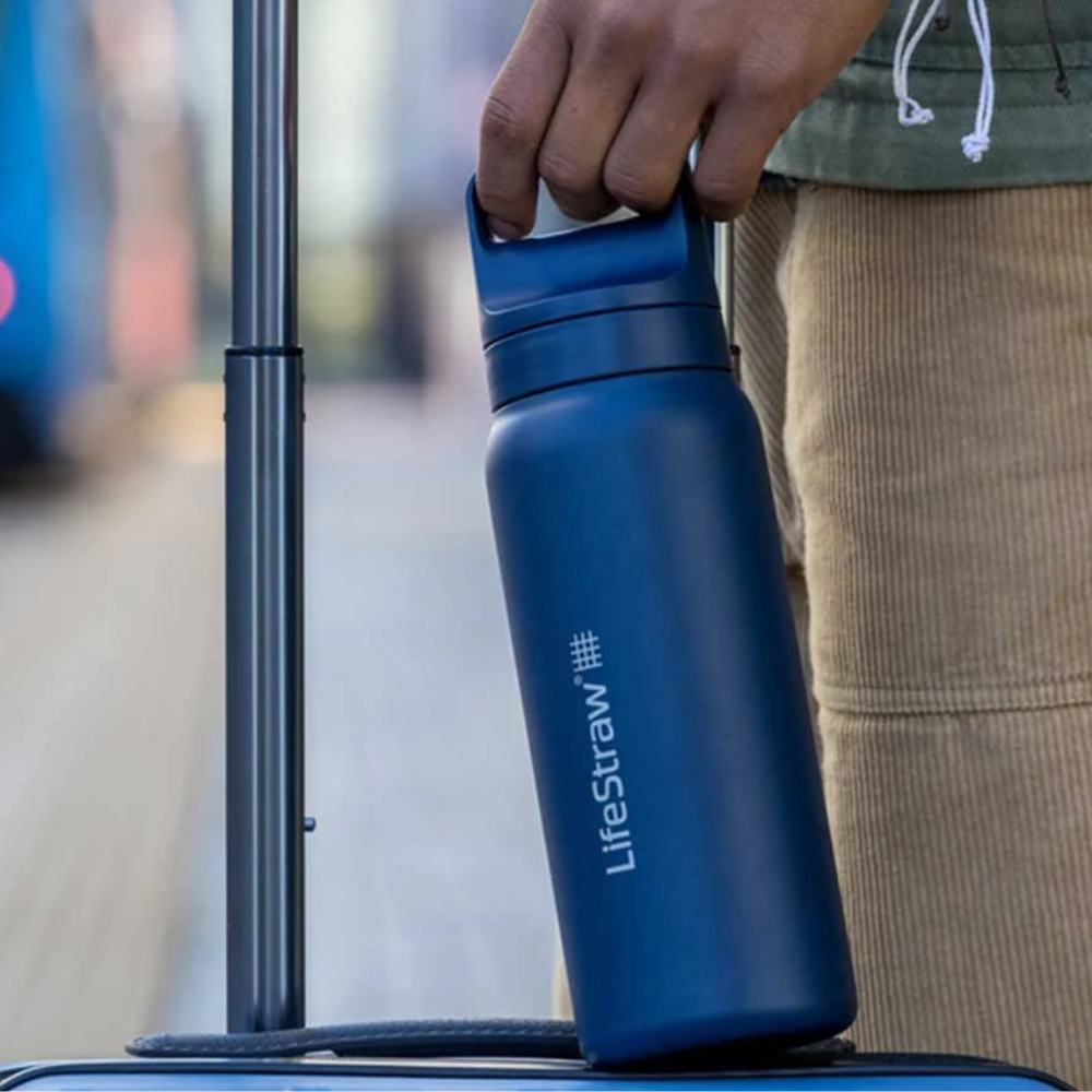 Lifestraw GO 2.0 Stalen Waterfles 700ml - Outdoor Food