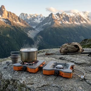 Vango Inferno gas brander burnt orange - Outdoor Food